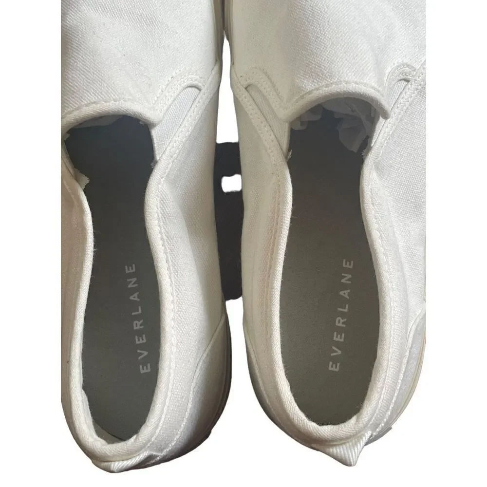 Everlane The Forever Slip-On‎ Sneaker womens 10 Mens 8.5 offwhite new - Picture 8 of 12